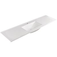 Vanessa Full Depth Single Bowl Poly-Marble Basin Top 1800 - Hole