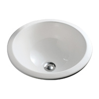 RAK Emma Fully-Inset/Undermounted Basin - 404 x 404 x 193 mm