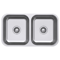 Tiva 785 Double Kitchen Sink - 785 x 450 x 180 mm - 68109