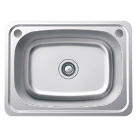 Tiva 45L Laundry Sink - 635 x 475 x 250 mm - 68203
