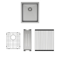 Hana 27L Single Kitchen Sink Kit - 68400-KIT