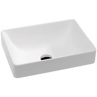 Kados Solid Surface Semi-Inset Basin - 450 x 330 x 80 mm - CSB05