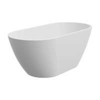 Koko Freestanding Acrylic Bath, 1500mm, Matte White - FR11572
