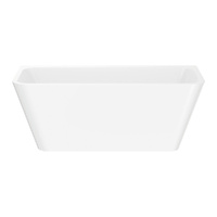 Delta Back-To-Wall Acrylic Bath, Gloss White, 1500mm - FR13572-1500
