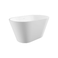 Austin Freestanding Acrylic Bath with Overflow, 1200mm - Size