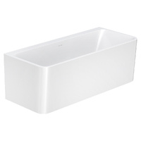 Delta Back-To-Wall Acrylic Bath with Overflow, 1700mm - FR8773-OF