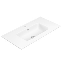 Joli Matte Full Depth Ceramic Basin Top 900mm Hole  - 915 x 470 x 165 mm