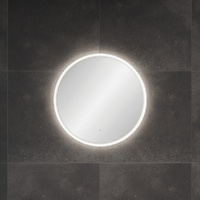 Sansa Round LED Mirror, 600 mm - 600 mm diameter - Framed Size