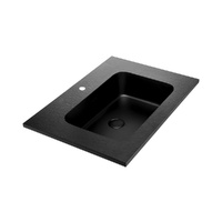 Montana Full Depth Matte Solid Surface Basin Top 750 Hole  - 750 x 460 x 15 mm