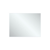 Pencil Edge Rectangular Glue-On Mirror, 1200 x 900mm - PEM12090G