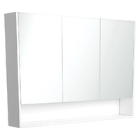 1200 Mirror Cabinet with Display Shelf - 1200mm x 850mm x 180mm - Farmed