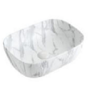 Above Counter Basin Matt Marble 460x320x135mm - PZ6131-M13