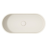 Jada Pill Concrete Above Counter Basin - 600 x 280 x 120 mm - Color Available