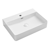 Petra 600 Above Counter Basin 600 x 435 x 130 mm - Tap