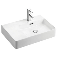 Petra Right-Hand Wall Basin Gloss white 600 x 420 x 120 mm - RB2223R