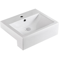 Belinda Semi-Recessed Basin - 525 x 425 x 153 mm - RB8050B