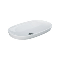 RAK Variant Large Oval Semi-Inset Basin - 600 x 360 x 120 mm - RKB360
