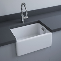 RAK Jeneifer Single Butler Sink, Small - 595 x 455 x 250 mm - RKS117
